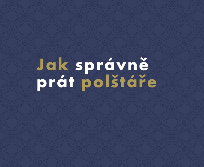 Jak správně prát polštáře: Péřové, nanovlákenné i z dutého vlákna