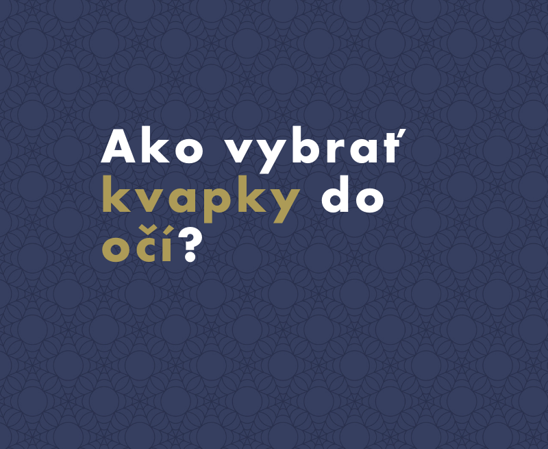 Aké sú najlepšie kvapky do očí: Na alergiu aj suché oči