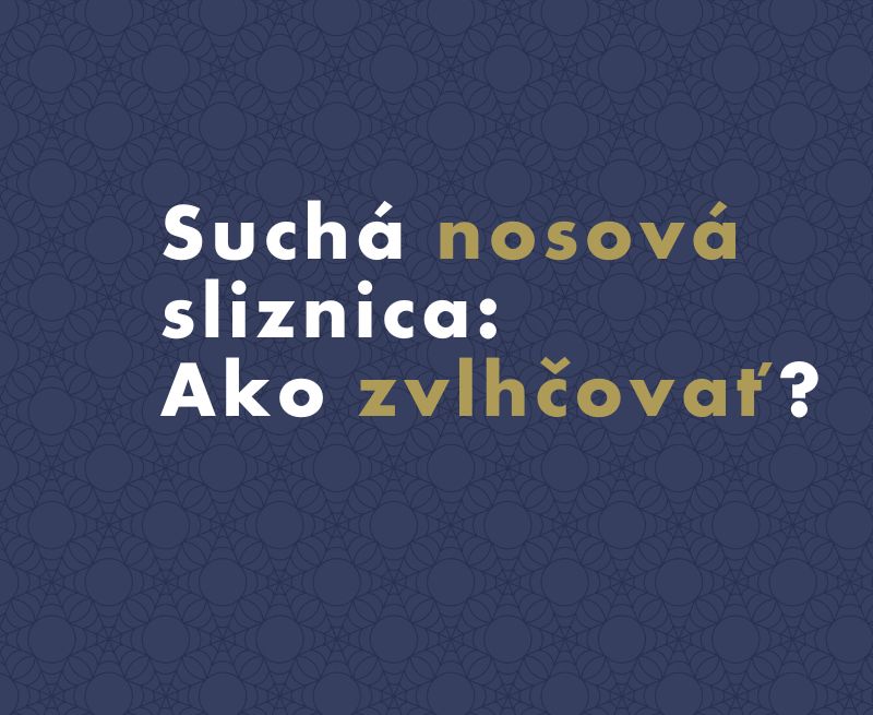Suchá nosová sliznica: Ako zvlhčovať?