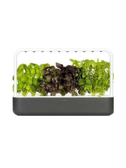 Chytrý květináč Click & Grow Smart Garden 9, šedá