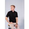 Černá pánská polokošile Golf Polo nanoSPACE by LADA