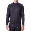 Antracitově šedé pánské termo triko raglán nanosilver®  Ultralight / první vrstva na zimní sporty